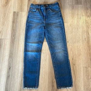 Madewell Jeans “The Perfect Vintage Crop Jean”
